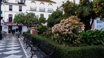 La ville de Marbella, Espagne.