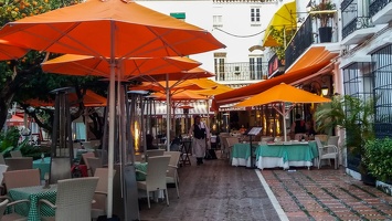 La ville de Marbella, Espagne.