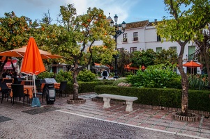 La ville de Marbella, Espagne.