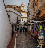 La ville de Marbella, Espagne.