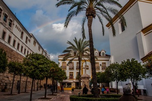 La ville de Marbella, Espagne.