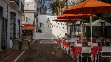 La ville de Marbella, Espagne.