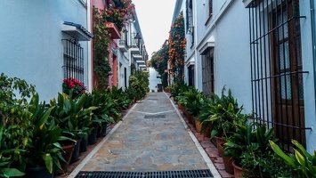 La ville de Marbella, Espagne.