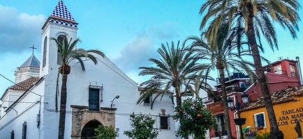 La ville de Marbella, Espagne.
