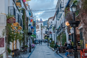 La ville de Marbella, Espagne.