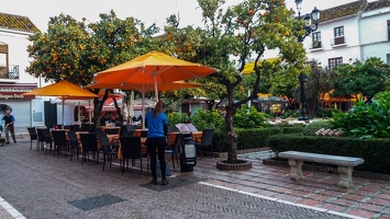 La ville de Marbella, Espagne.