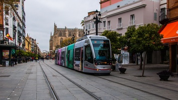 La ville de Séville, Espagne.