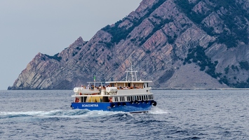 Les 5 Terres vue de la Mer
