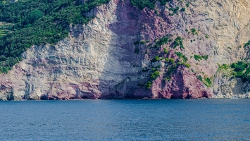 Les 5 Terres vue de la Mer