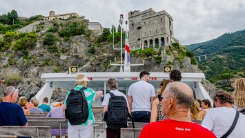 Les 5 Terres vue de la Mer