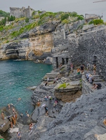 Les 5 Terres vue de la Mer