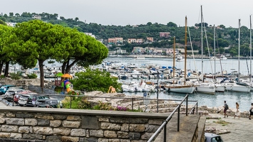 Les 5 Terres vue de la Mer